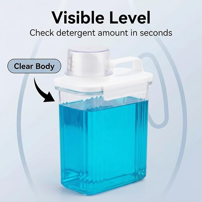 Laundry Detergent Dispenser-1 Pack, 70 oz Detergent Dispenser - Image 5