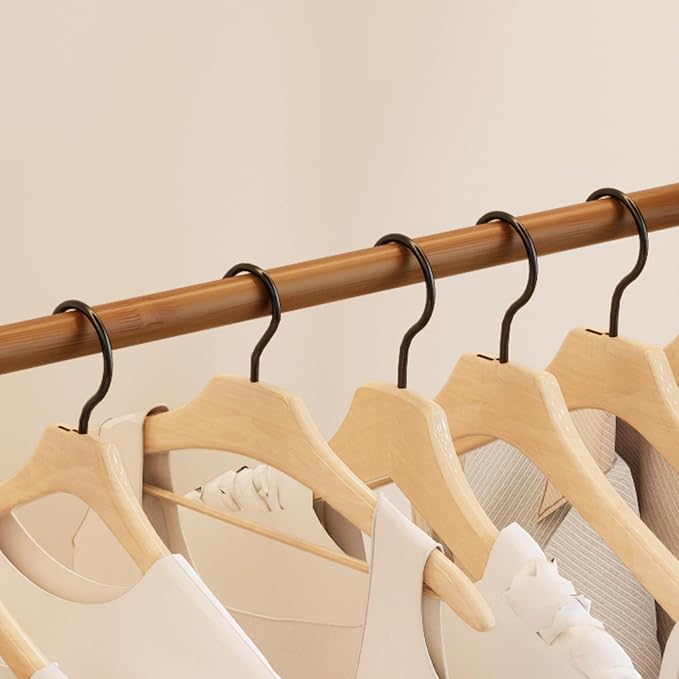 Bamboo Clothes Rack, Garment Rack - Image 8