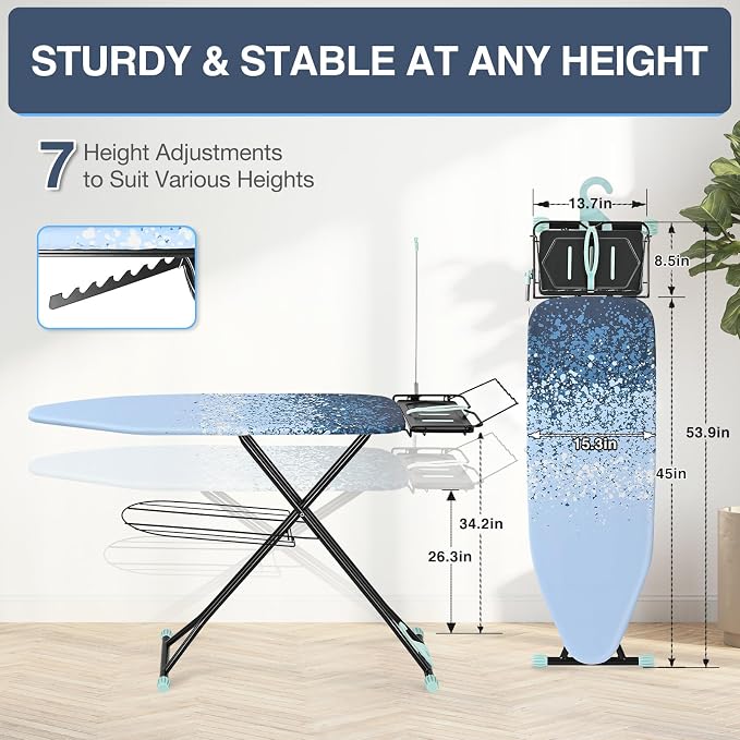 APEXCHASER Ironing Board Full Size - Image 2
