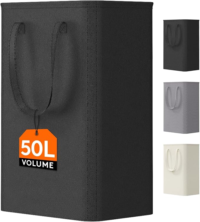 Lifewit 50L Slim Laundry Hamper, Narrow Small Laundry Basket by Lifewit