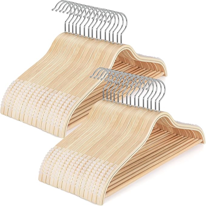 TOPIA HANGER Sleek Wooden Hangers by TOPIAHANGER