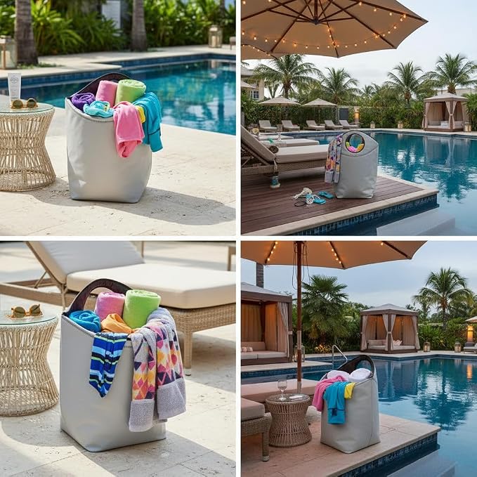90L Foldable Storage Hamper Bag - Image 8