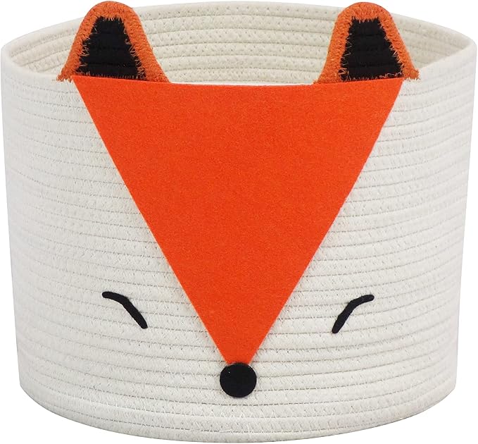 T&T Homewares Orange Fox Storage Basket by TTHomewares
