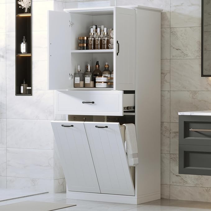 Tall Bathroom Storage Cabinet - Image 4