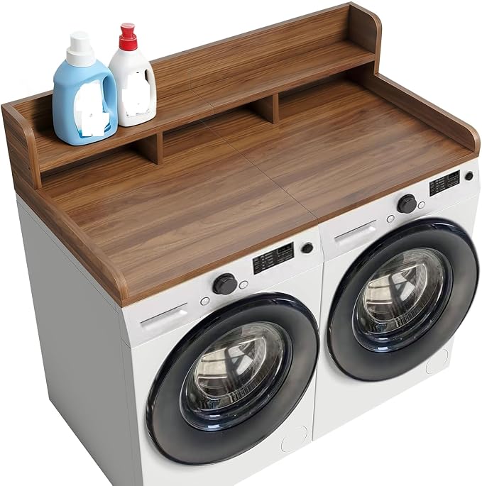 Washer Dryer Countertop with Non-Slip Pads&Edge Guard–Laundry Countertop Over - Image 5