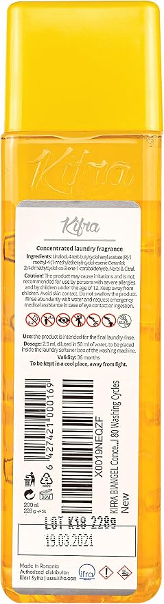 KIFRA BIANGEL Concentrated Laundry Fragrance 6.76 Fl Oz 200ml 80 Washing Cycles - Image 2