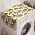 Ambesonne Mushroom Washing Machine Organizer, Repetitive Autumnal Forest by Ambesonne
