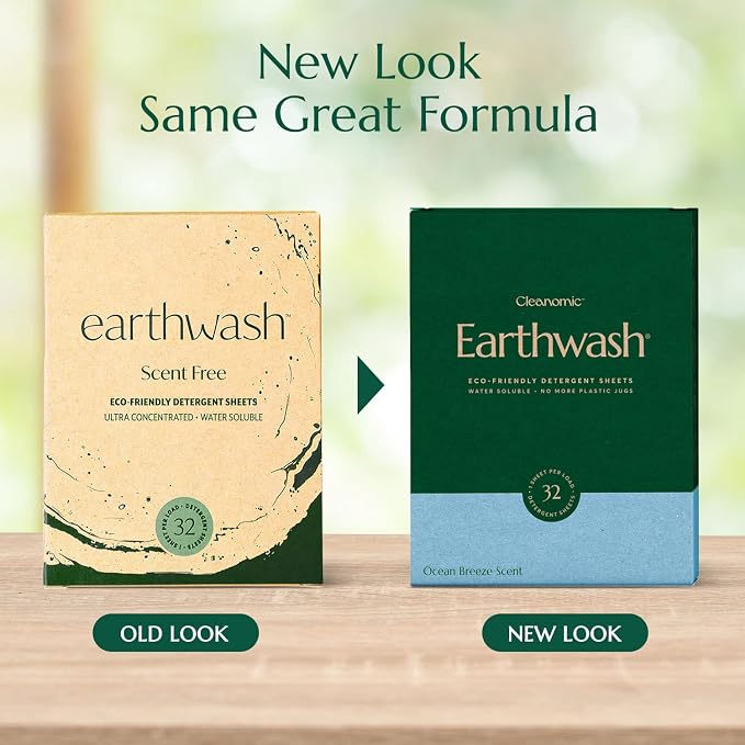 earthwash Laundry Sheets, Ocean Breeze, The Perfect Hypoallergenic Plastic Free - Image 2