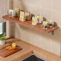 Wall Mounted Folding Table Desk Kitchen Dining Table Floating Foldable Table by Unknown