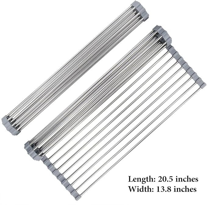 Hhyn Roll Up Dish Drying Rack 20.5" x 13.8" - Image 3