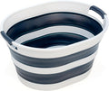 SAMMART 23L Collapsible Plastic Laundry Basket by SAMMART
