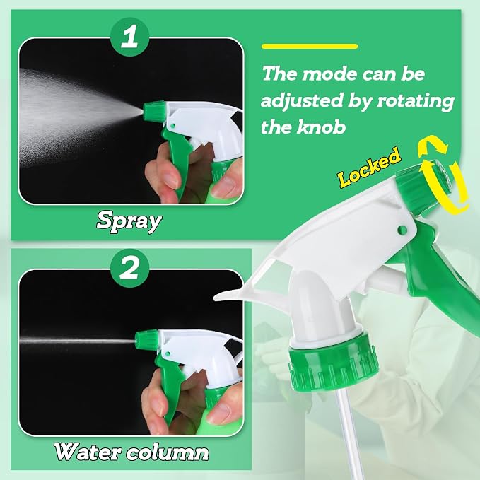 6Pcs Spray Bottle Replacement Nozzle- Reusable Quality Trigger Spray Nozzles - Image 5