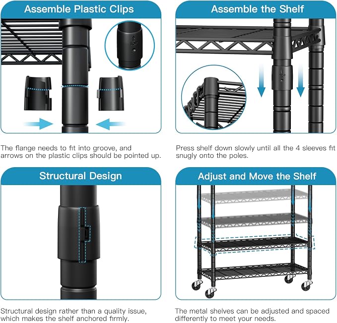 FUTASSI P3 Rolling Clothes Rack, Clothing Racks - Image 7