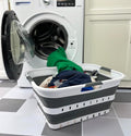SAMMART 42L Collapsible Plastic Laundry Basket by SAMMART