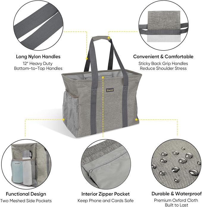 BALEINE Extra Large Utility Tote Bag - Image 3