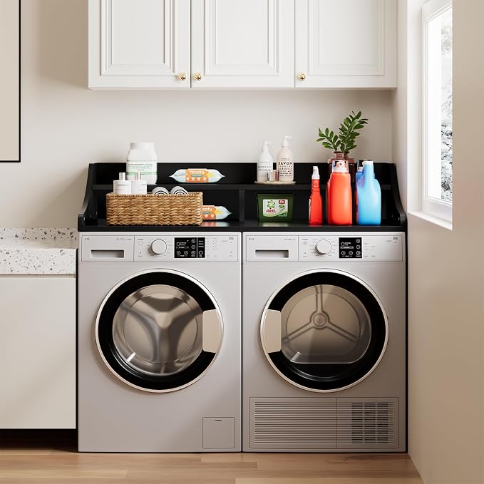 2-Tier Washer Dryer Topper, Laundry Room Organizer - Image 2