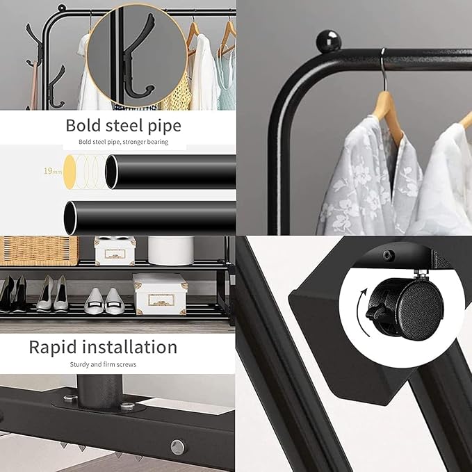 Heavy Duty Coat Rack, Garment Rack & Clothes Rack - Image 7