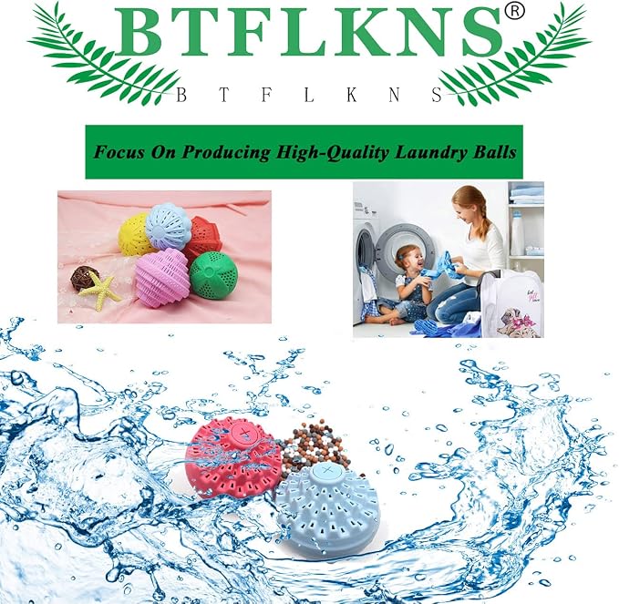 Eco-Friendly Laundry Balls Set, - Image 6
