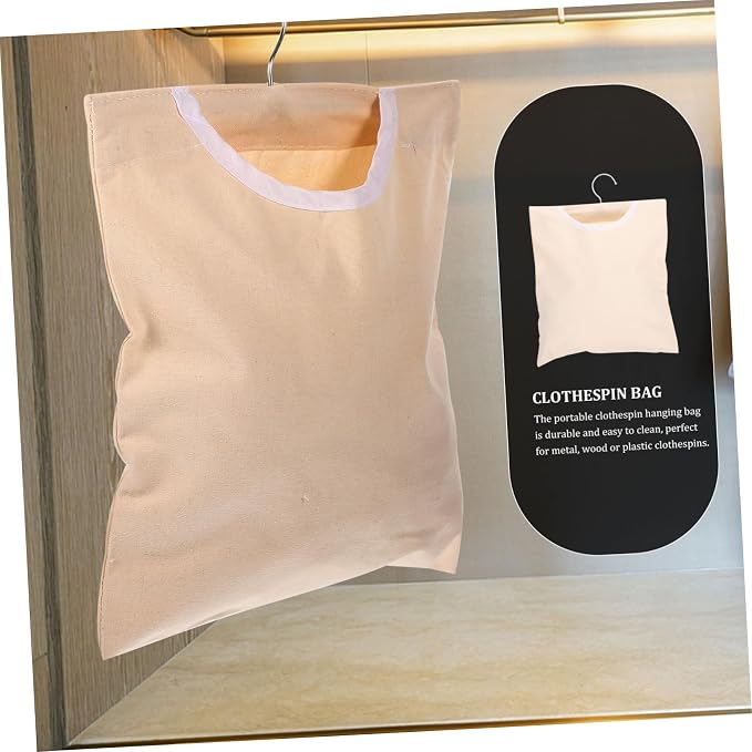 GLEAVI Portable Clothespin Storage Bag Multi-functional Hanging Organizer - Image 2
