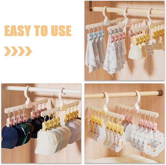3pcs Windproof Hanging Drying Rack - Image 9