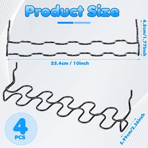 Hanaive 4 Pieces Pegboard Pliers Holder, Holds 11 Plier Per Rack, Steel - Image 2
