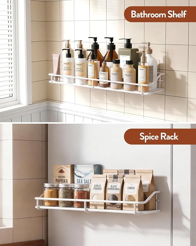 Orimade Bathroom Shelf Organizer Shower Caddy Storage Kitchen Rack - Image 9