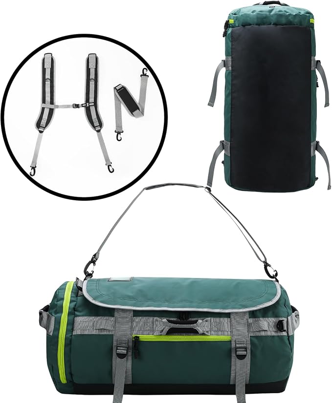 MIER Large Duffel Backpack Sports Gym Bag - Image 6