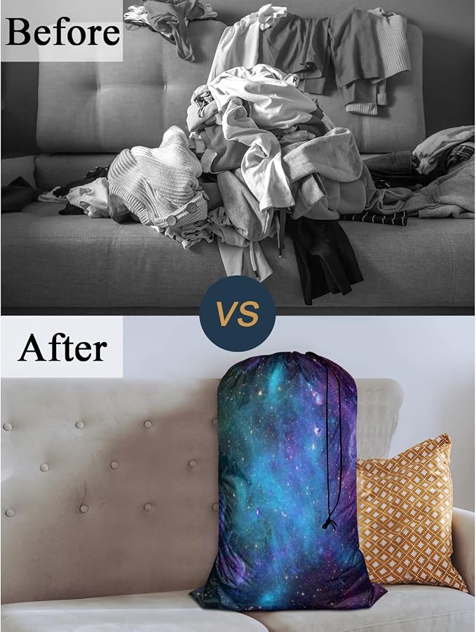 Swono Starry Sky Laundry Bag - Image 2