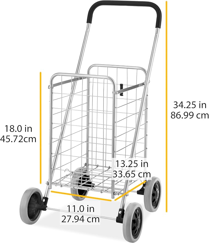 Whitmor Utility Shopping Cart - Image 2