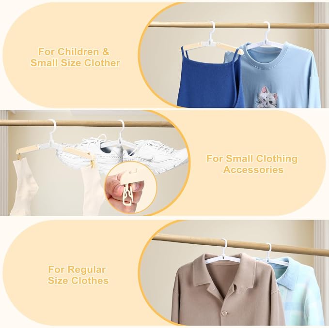6 Pack Fodable Travel Hangers - Image 5