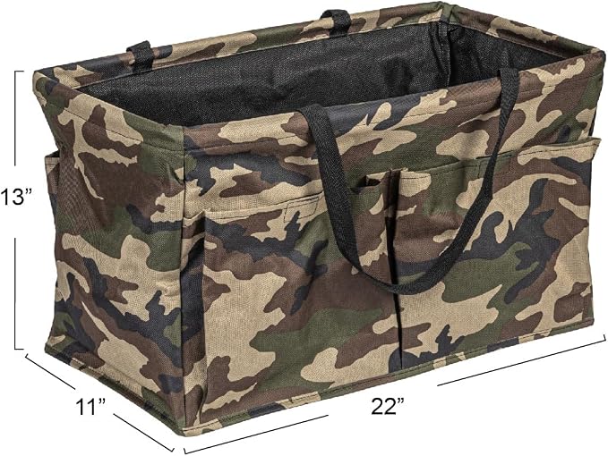 Household Essentials Camo Krush Container All-Purpose Utility Tote - Image 3