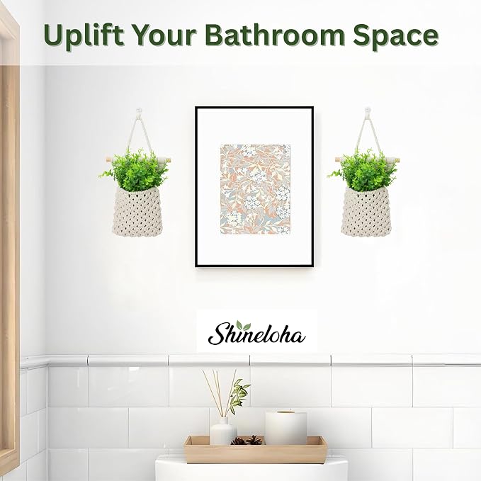2 Packs Macrame Wall Planters - Image 8