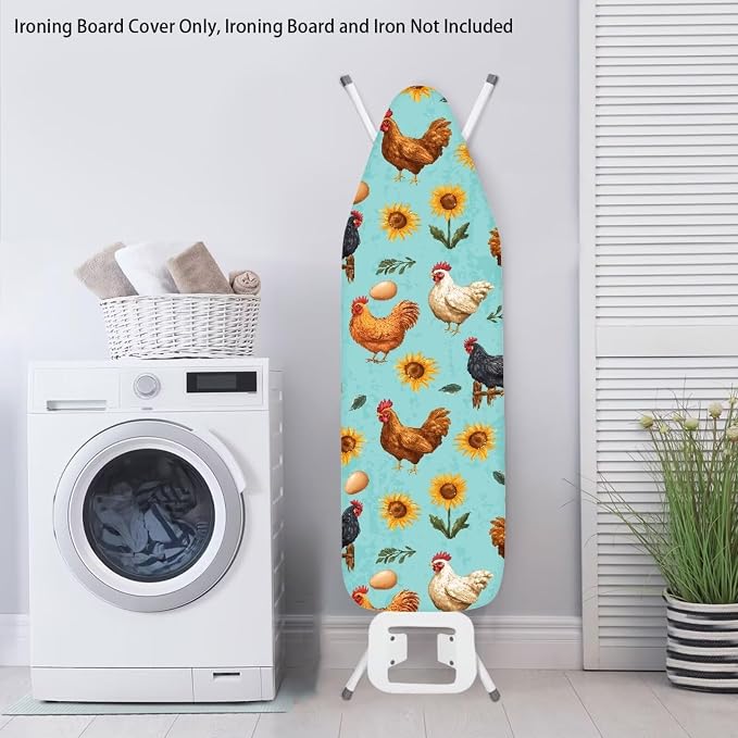 Table Top Ironing Board Cover, Non-Slip Ironing Board Protective Sleeve - Image 3
