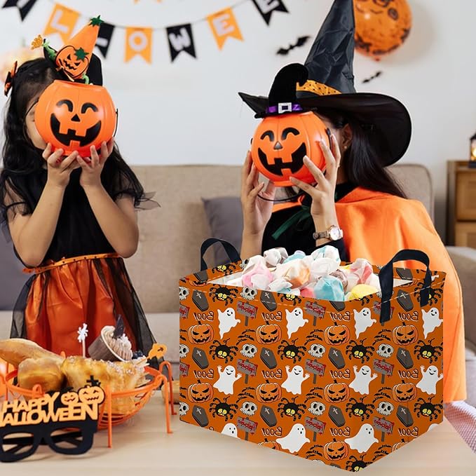 Halloween Ghost thriller basket, Empty Halloween basket, Horror and thriller - Image 5