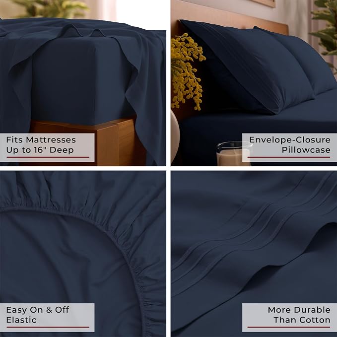 Mellanni Full Sheet Set - Image 5