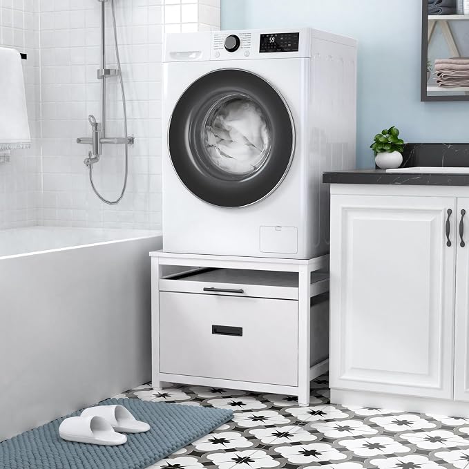GDLF Washer Dryer Pedestal, 24.1" Laundry Pedestal - Image 9