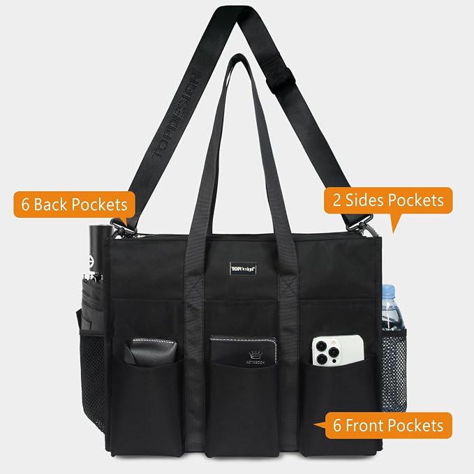 TOPDesign Utility Water Resistant Tote Bag - Image 4
