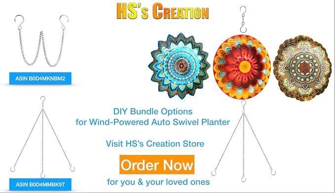 HS's Creation 6 Pack Dual Swivel S Hooks - Image 6