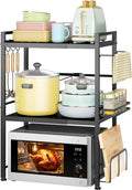 DOLALIKE Microwave Oven Rack, Expandable Microwave Stand Countertop Kitchen by DOLALIKE