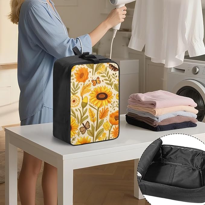 Sunflower Lightweight Irons Carrying Case Portable Handheld Steamer Storage Bag - Image 3