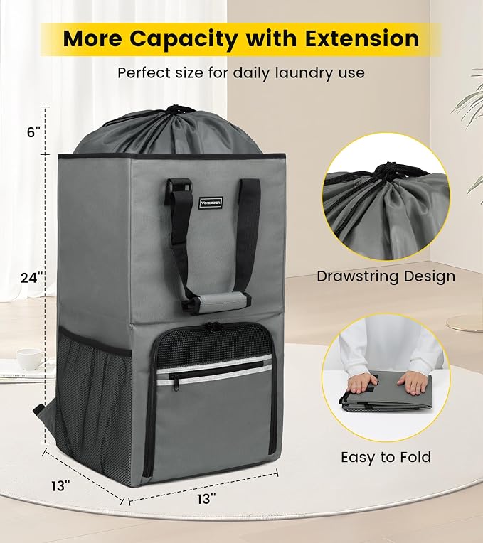 Vorspack Laundry Bag Backpack - Image 2