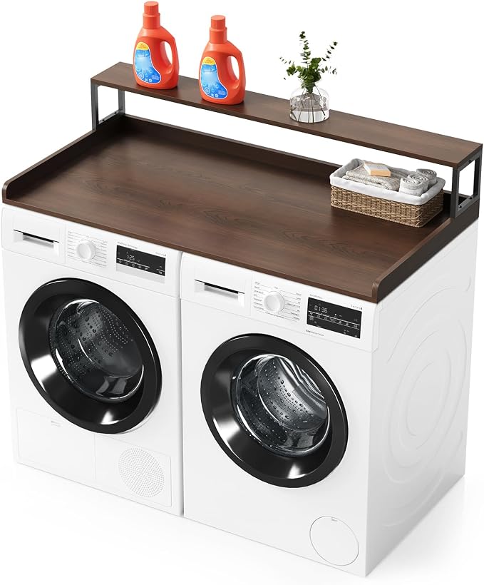 SpaceAid 2-Tier Washer Dryer Countertop, Laundry Topper by SpaceAid