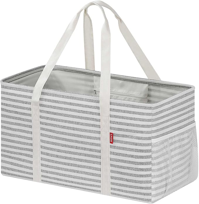LHZK Standing Extra Large Utility Tote Bag by LHZK