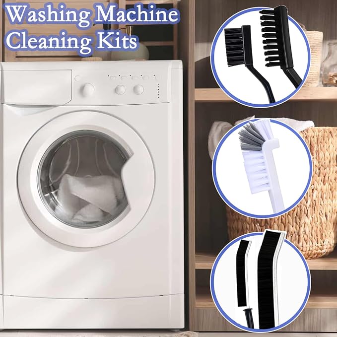 Washing Machine Cleaning Brush Kits, Front Load Washer Scrub Cleaner Brushes - Image 5