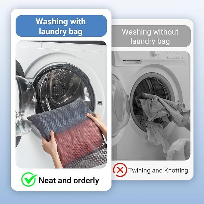3Pcs 16 x 20 Inches Laundry Bags - Image 2