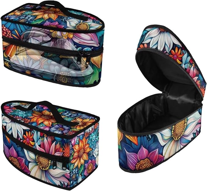 Mandala Iron Storage Case, Lightweight Foldable Steam Iron Case Bag by Maiyoinou