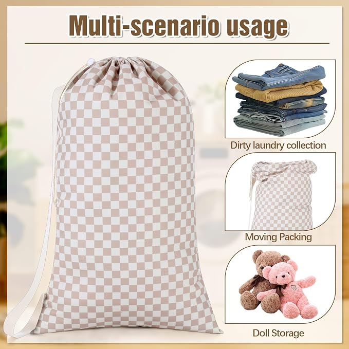 Large Laundry Bag 29" x 18" Double Layer Thickened Clothes Bag - Image 3