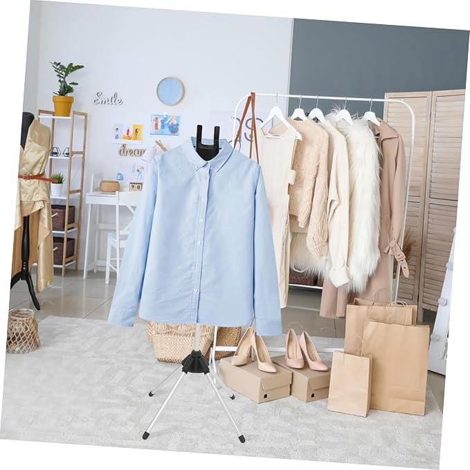 Steam Stand Steamer Hanger Stand Flat Rack Clothes Drying Rack Foldable - Image 4