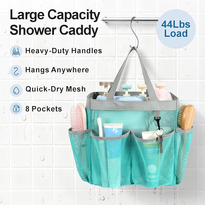 F-color Mesh Shower Caddy Portable - Image 6