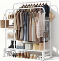 Clothes Rack for Hanging Clothes, Double Rods Clothing Rack by Unknown